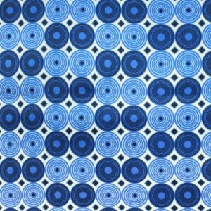 Magic of London Wax Prints Blue